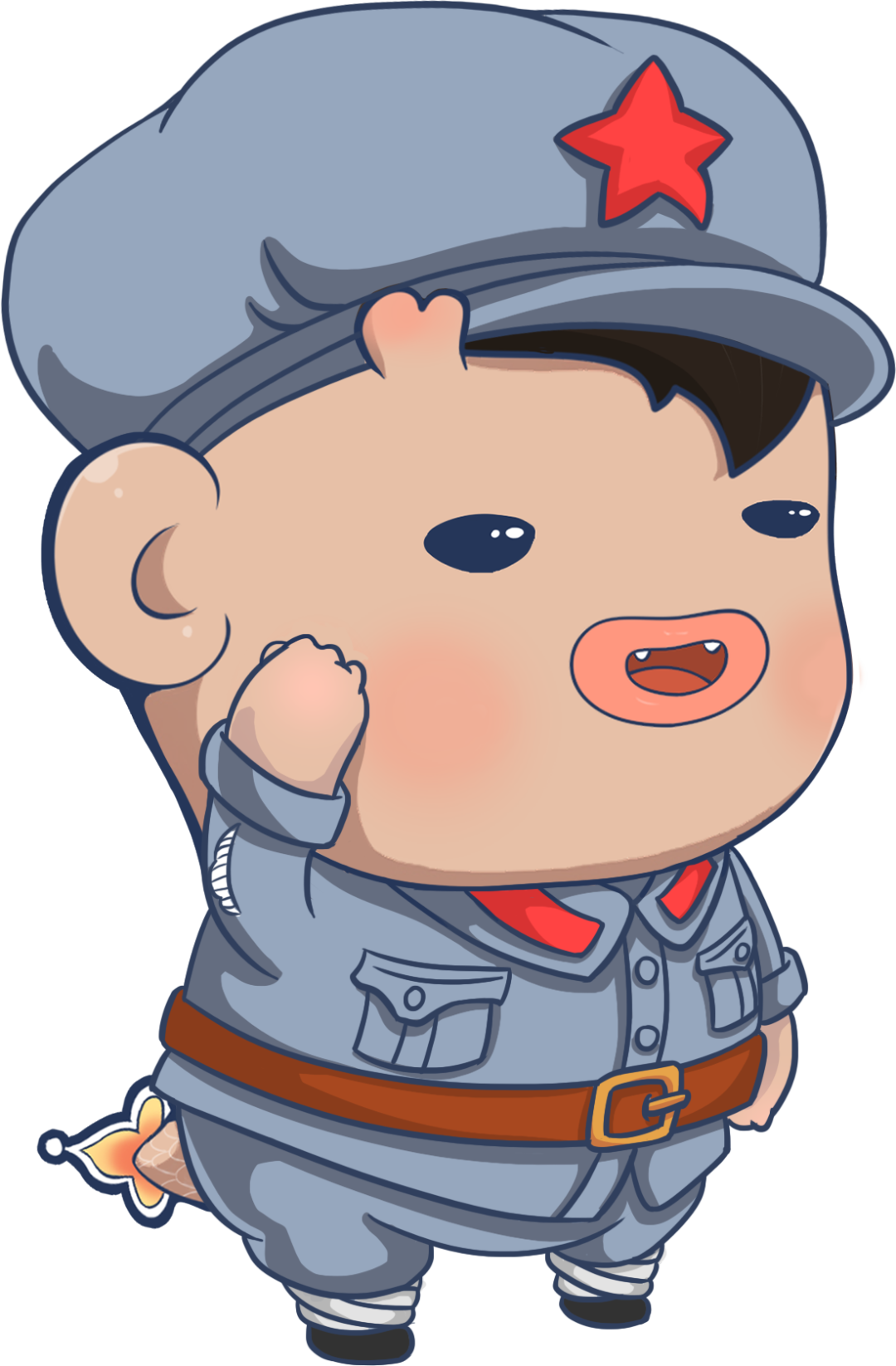 沙沙红军.png 图片